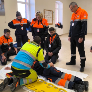 Participación de nuestros vecinos en el curso de formación básica aspirantes a voluntarios de protección civil